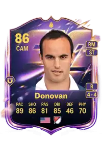 Landon Donovan UT Heroes 86 Overall Rating