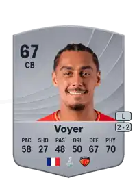 Harold Voyer Common 67 Overall Rating