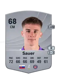 Mario Sauer Common 68 Overall Rating