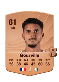 Siad Gourville Common 61 Overall Rating