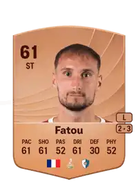Corentin Fatou Common 61 Overall Rating