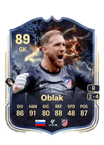 EA FC Jan Oblak Thunderstruck