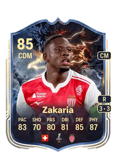EA FC Denis Zakaria Thunderstruck