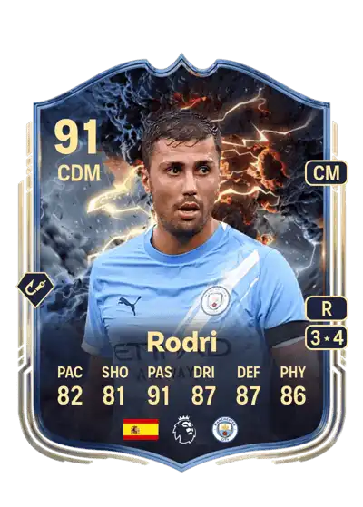 EA FC Rodri Thunderstruck