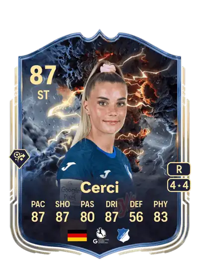 EA FC Selina Cerci Thunderstruck