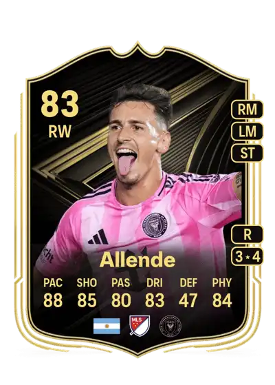EA FC Tadeo Allende Team of the Week