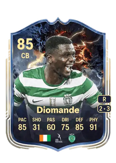 EA FC Ousmane Diomande Thunderstruck