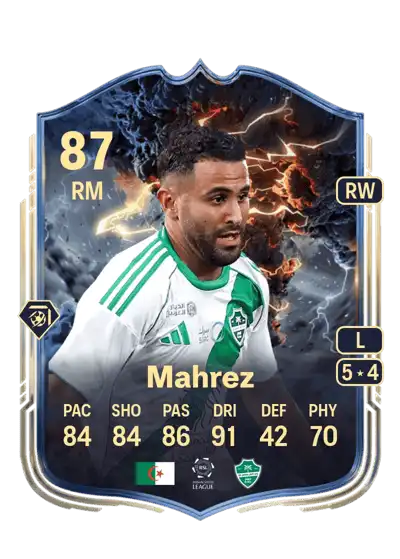 EA FC Riyad Mahrez Thunderstruck