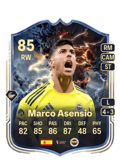 EA FC Marco Asensio Thunderstruck